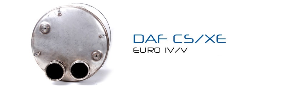 DPF filtr CS/XE - Euro IV/V - nákladní vozidla