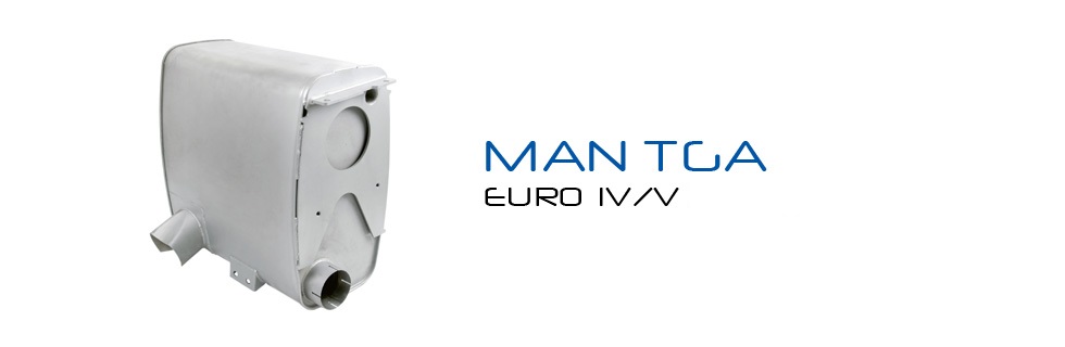Katalyzátor MAN TGA - Euro IV/V - po čištění  - nákladní vozidla
