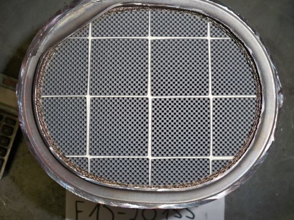 čištění DPF a katalyzátorů - Čištění jádra filtru